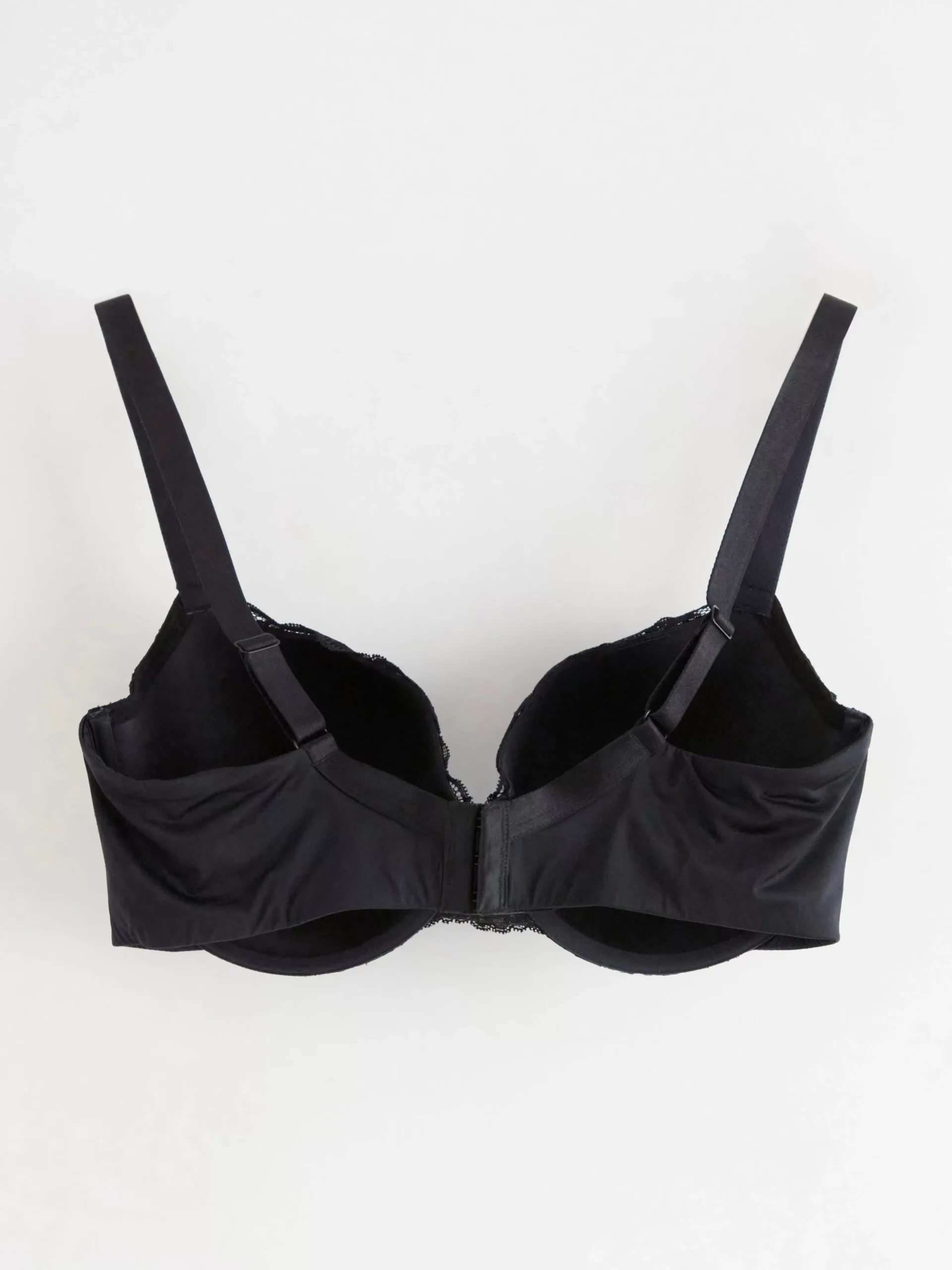 Bh>Lindex Akleja Balconette Bh Med Spets Black