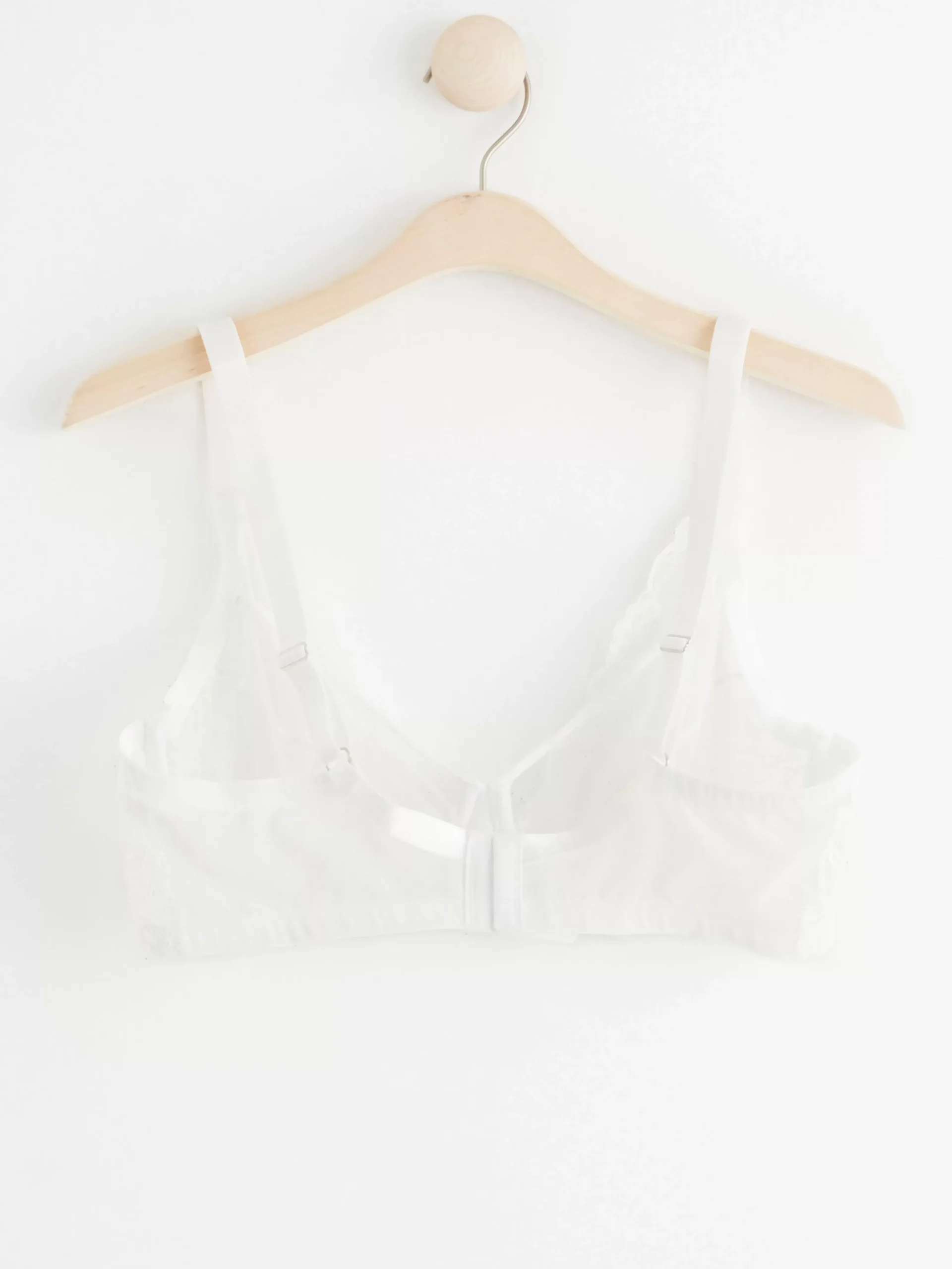 Bh>Lindex Aster Ovadderad Bh White