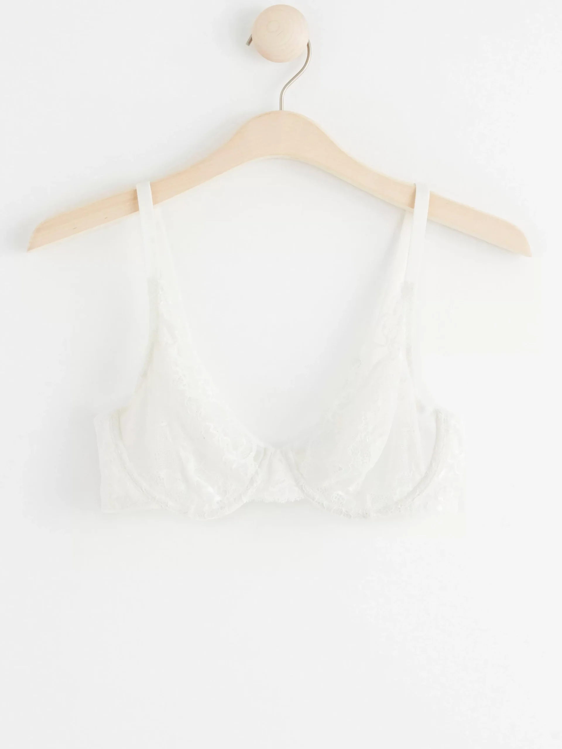 Bh>Lindex Aster Ovadderad Bh White