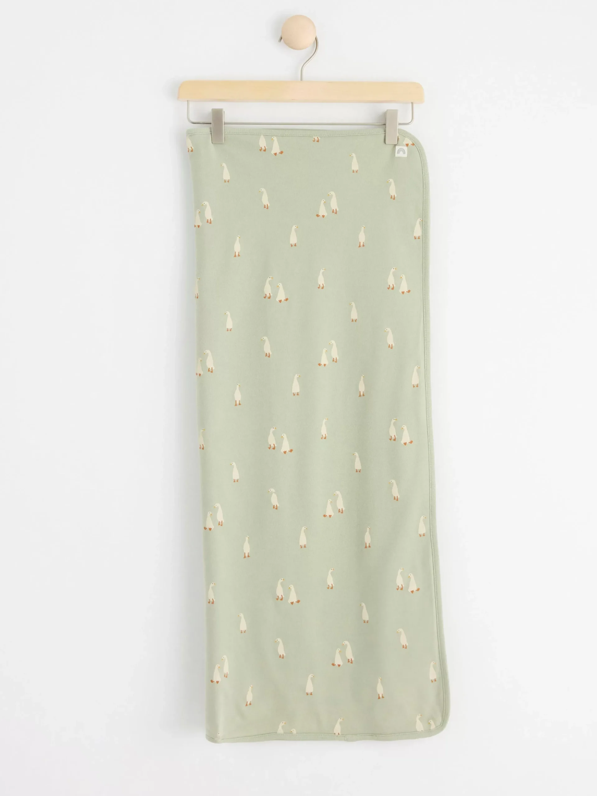 Nyfodd>Lindex Babyfilt Med Gass Dusty Green