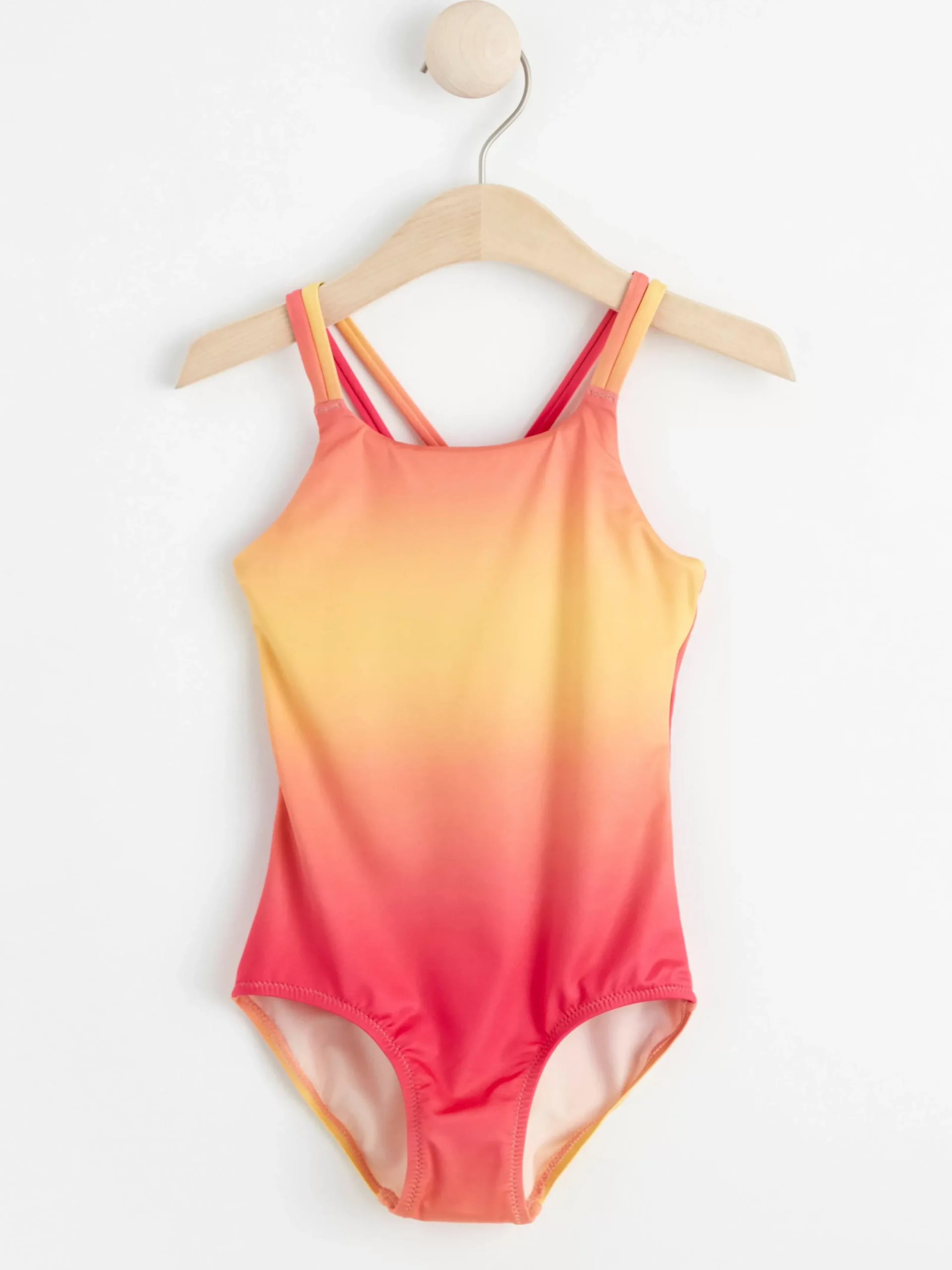 Badkläder & Uv>Lindex Baddrakt Med Tonade Farger Dark Pink