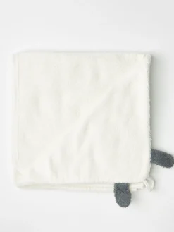 Nyfodd>Lindex Badhandduk I Frotte Med Lammhuva Light Dusty White