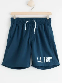 Badkläder & Uv>Lindex Badshorts Dk Dusty Blue