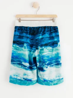 Badkläder & Uv>Lindex Badshorts I Surfarstil Light Blue
