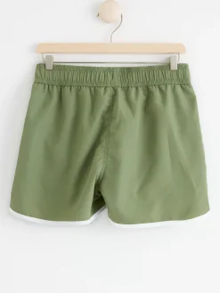 Badkläder & Uv>Lindex Badshorts Med Surfmotiv Khaki