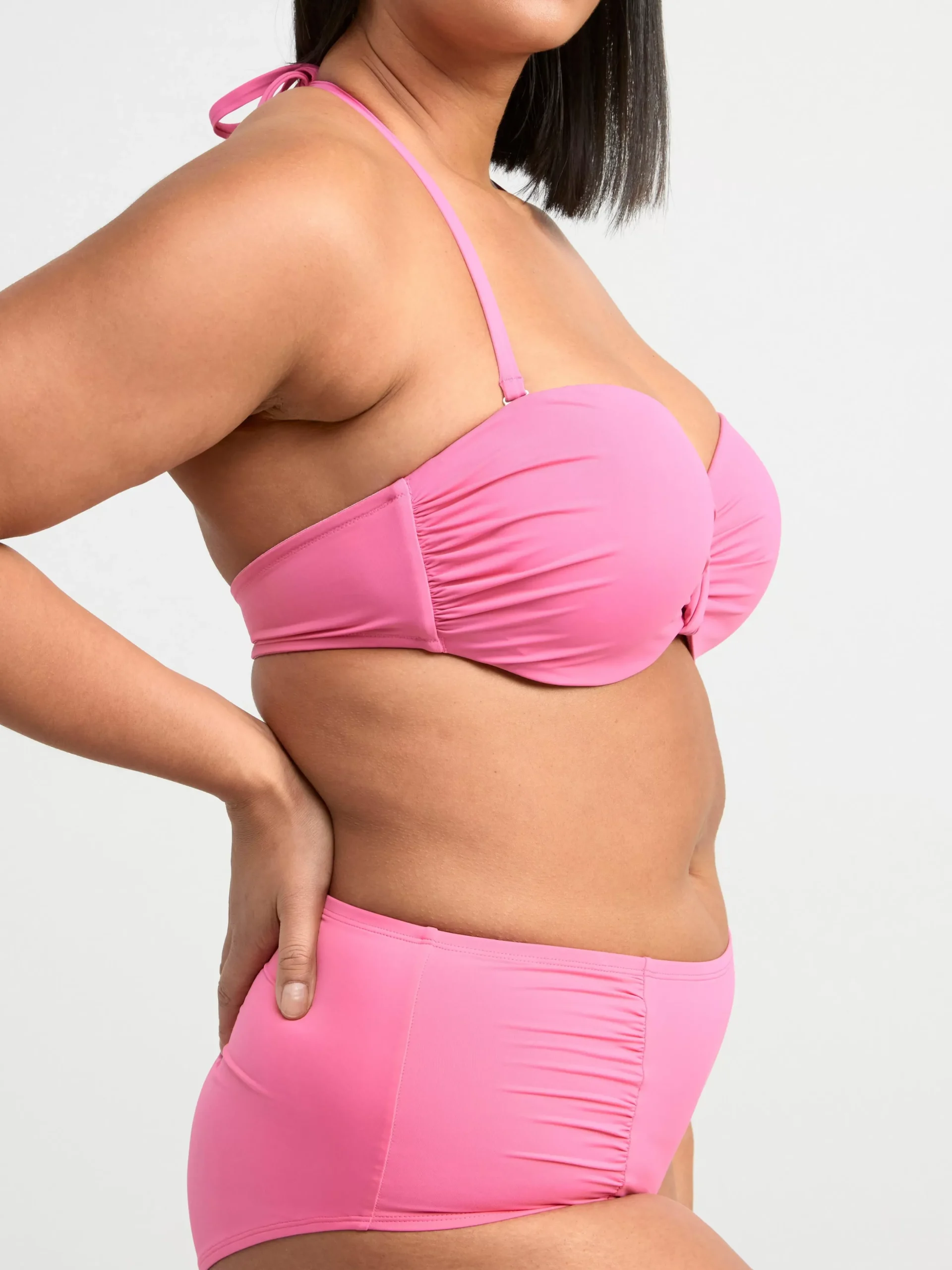Badkläder>Lindex Balconette Bikini Bh Pink