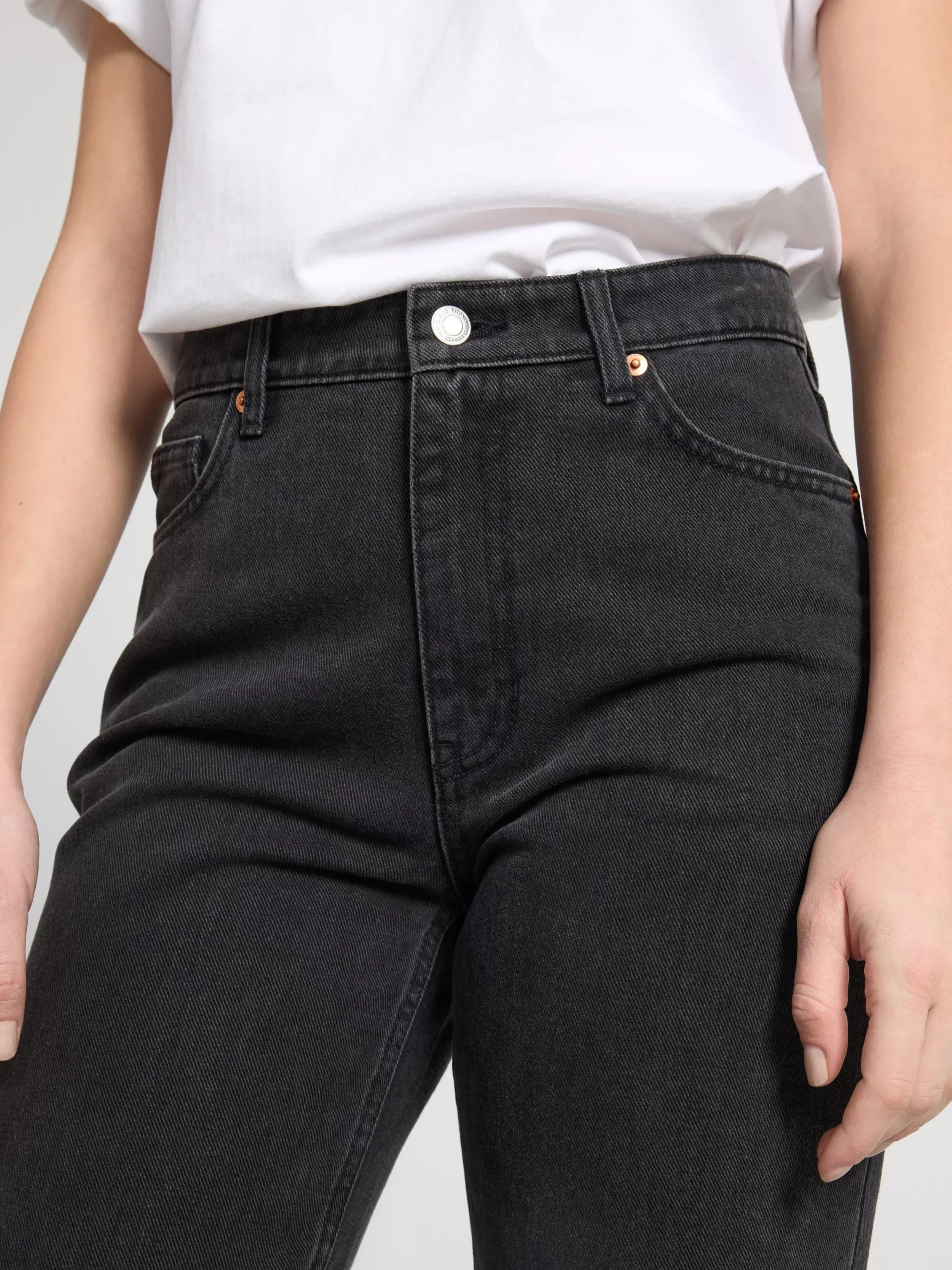 Jeans>Lindex Betty Raka High Waist Jeans Black