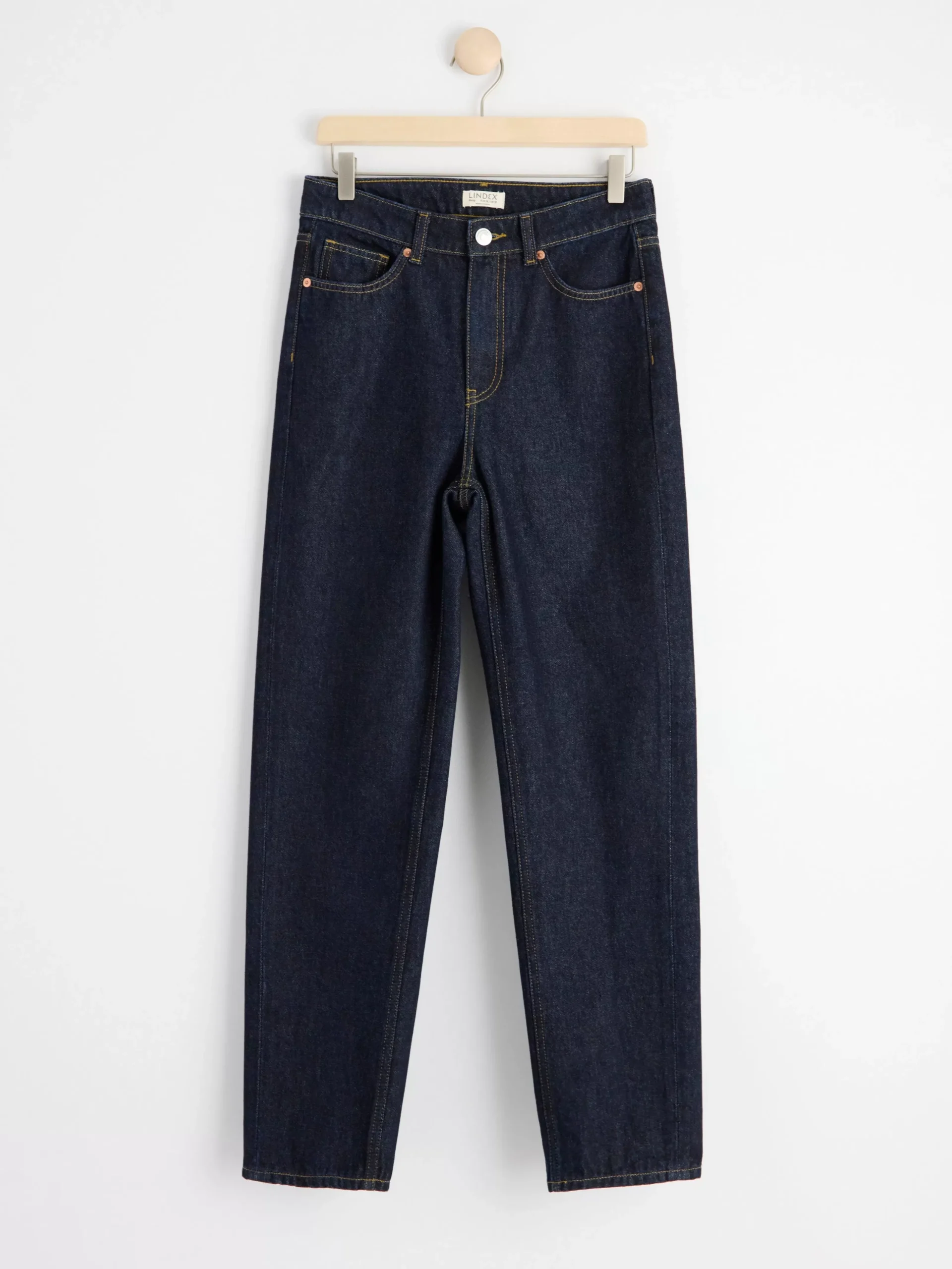 Jeans>Lindex Betty Raka High Waist Jeans Dark Denim