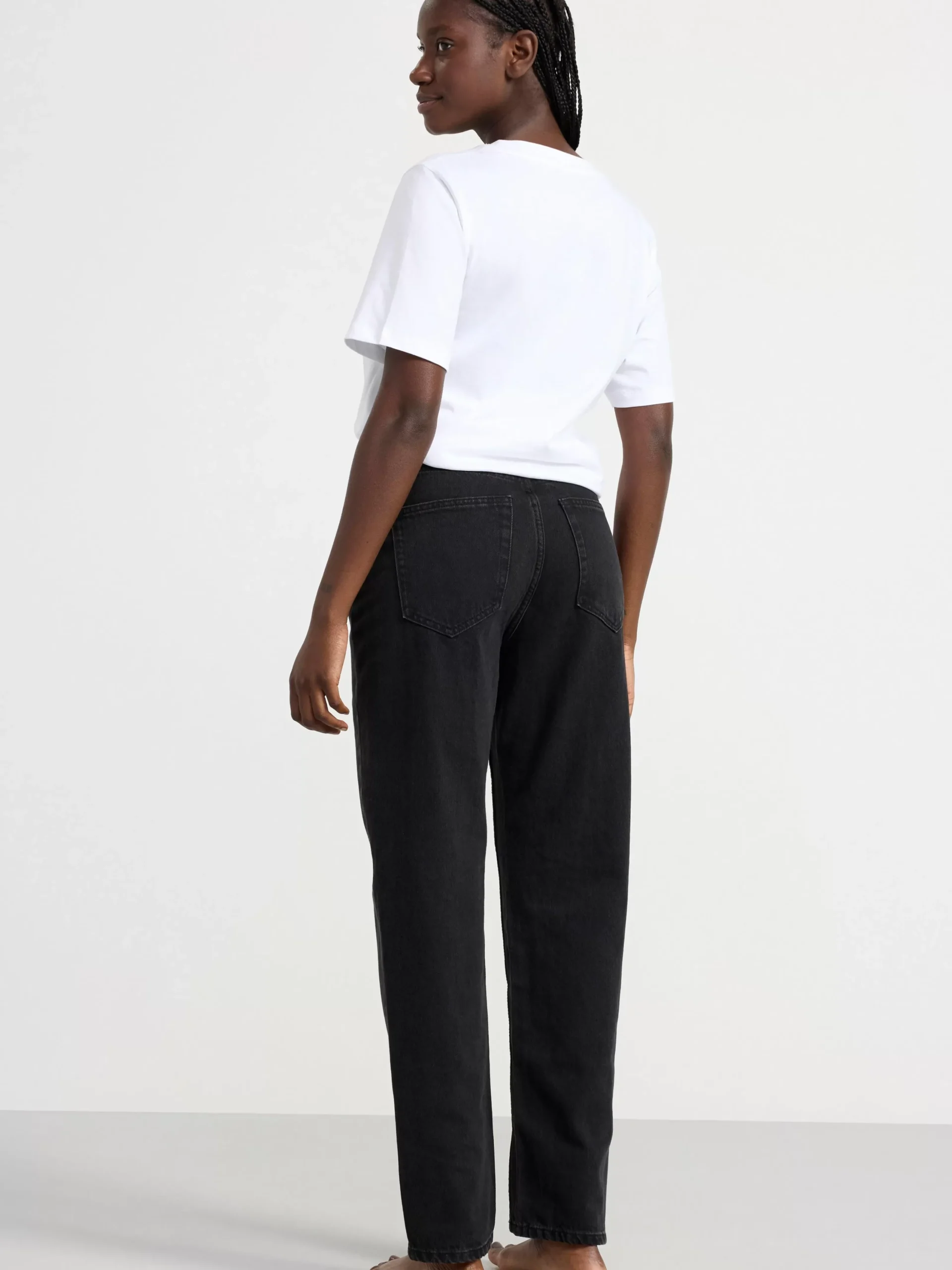 Jeans>Lindex Betty Raka High Waist Jeans Black