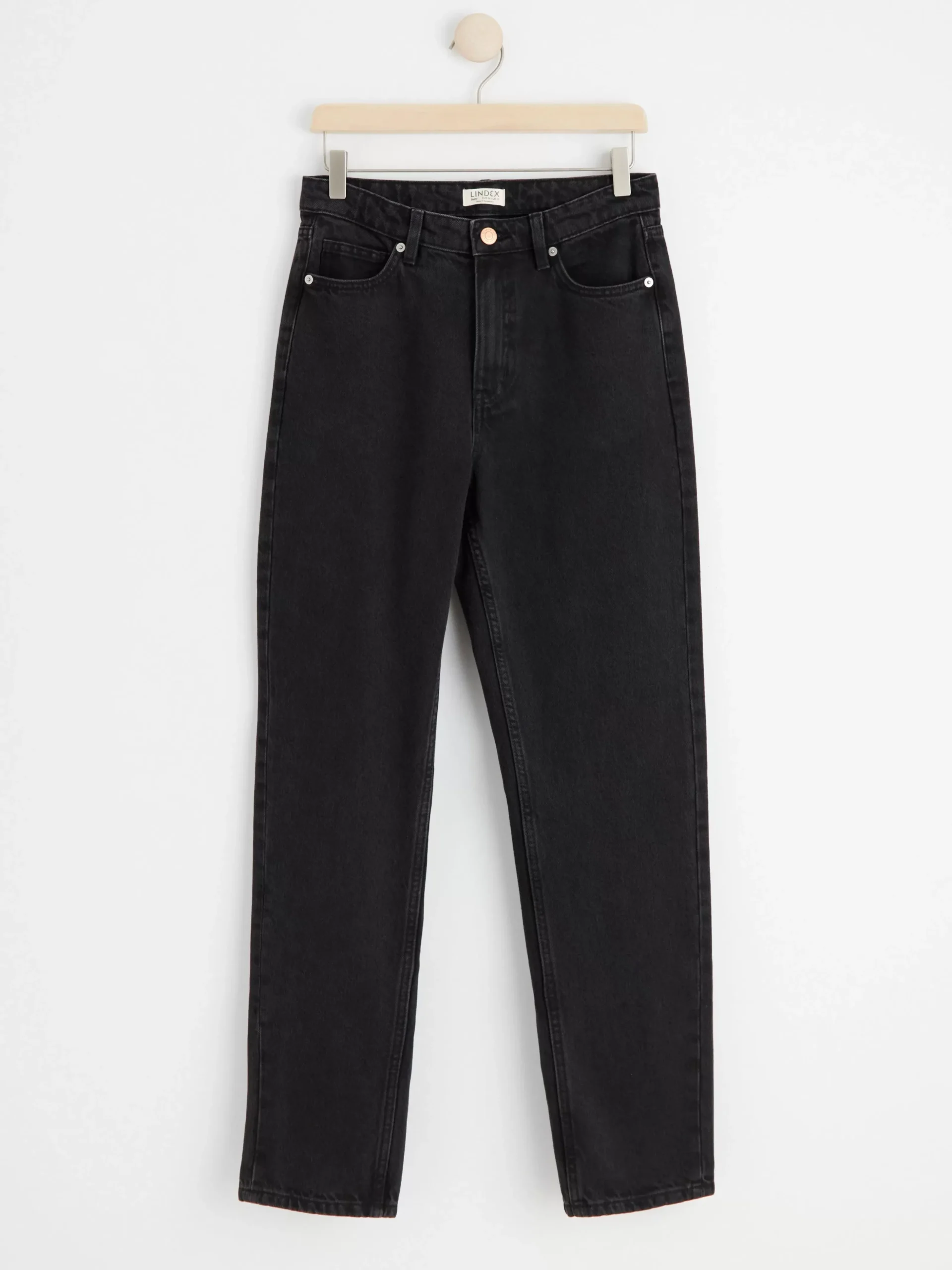 Jeans>Lindex Betty Raka High Waist Jeans Black