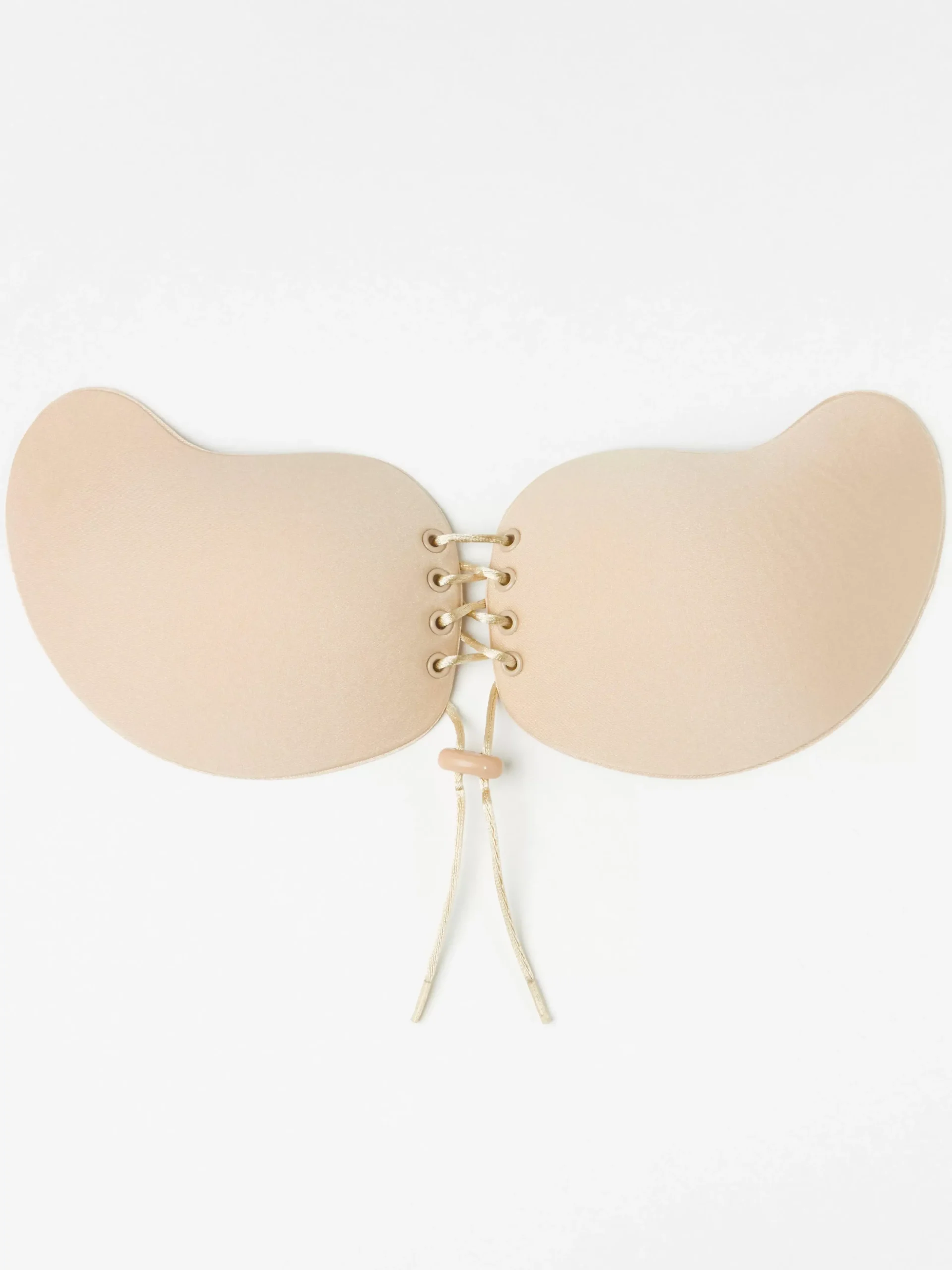 Bh>Lindex Bh Med Oppen Rygg Och Snorning Beige