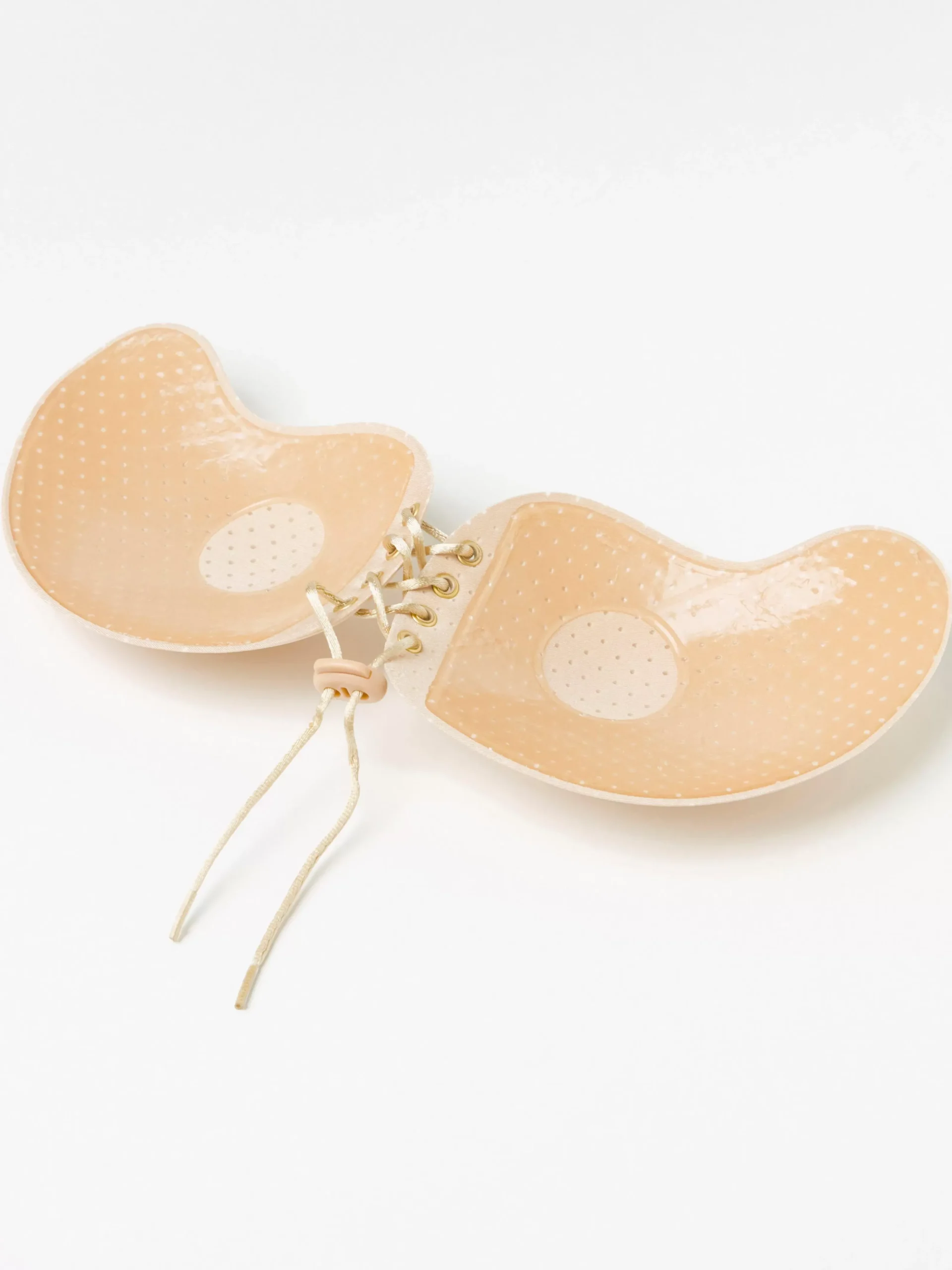 Bh>Lindex Bh Med Oppen Rygg Och Snorning Beige