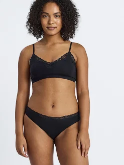 Trosor>Lindex Bikini Regular Waist Trosa Black