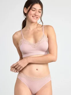 Trosor>Lindex Bikini Regular Waist Trosa Dusty Pink