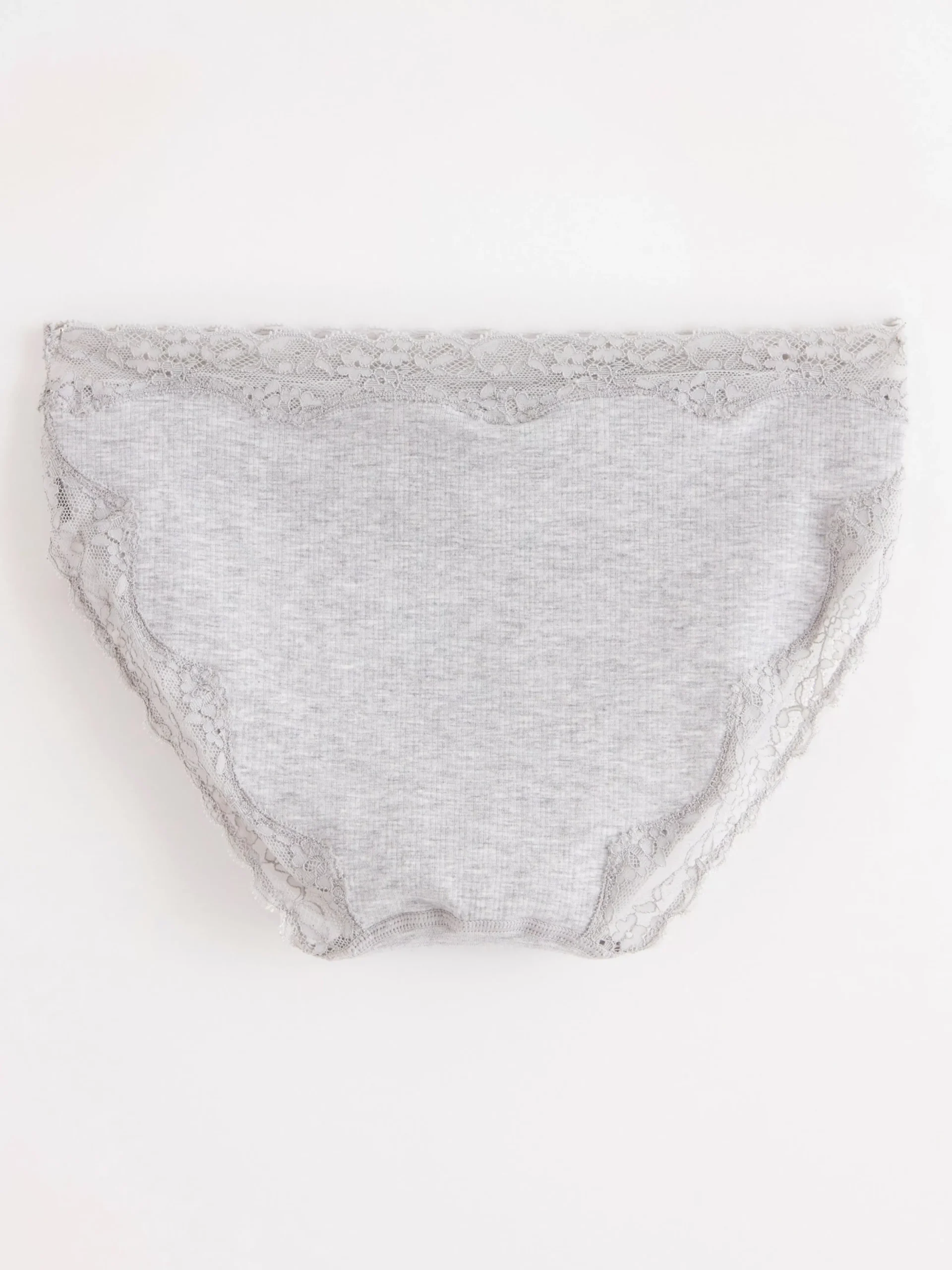 Trosor>Lindex Bikini Regular Waist Trosa Light Grey Melange