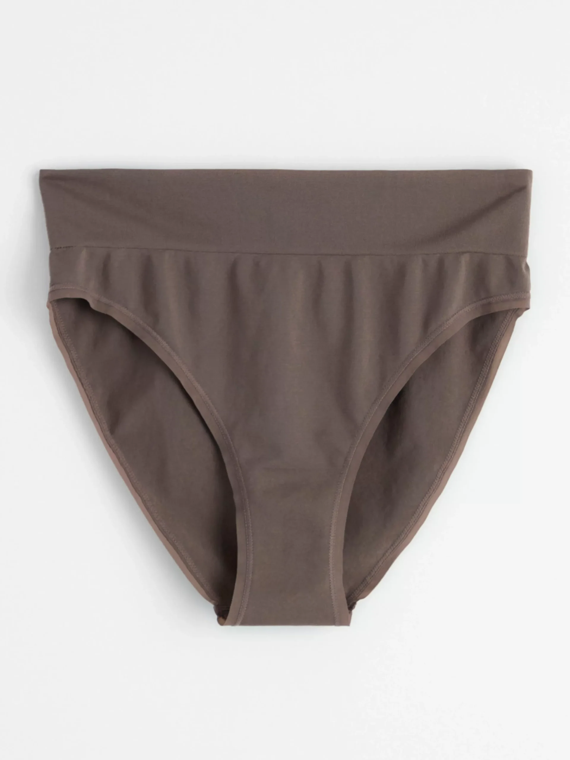 Trosor>Lindex Bikini Trosa High Waist Dark Dusty Brown