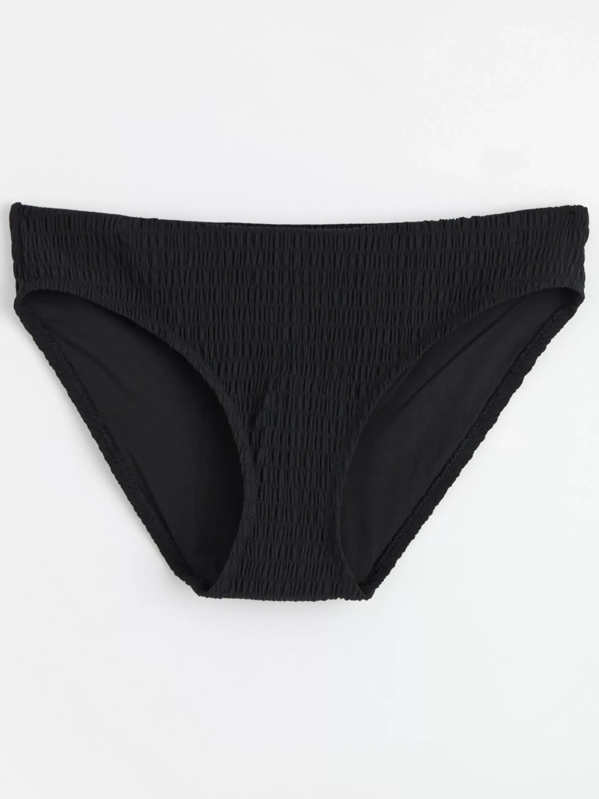 Badkläder>Lindex Bikinitrosa Med Krinklad Struktur Black
