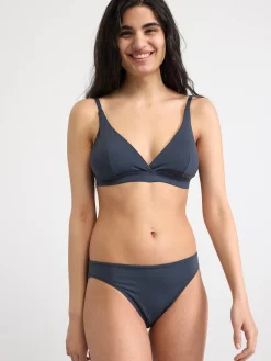 Badkläder>Lindex Bikiniunderdel Regular Waist Dark Blue
