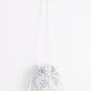 Accessoarer>Lindex Blommig Axelremsvaska – Curated By Elsa & Sofia Light White