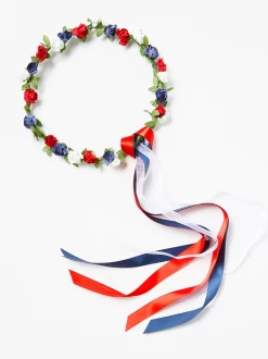 Accessoarer>Lindex Blomsterkrans Navy
