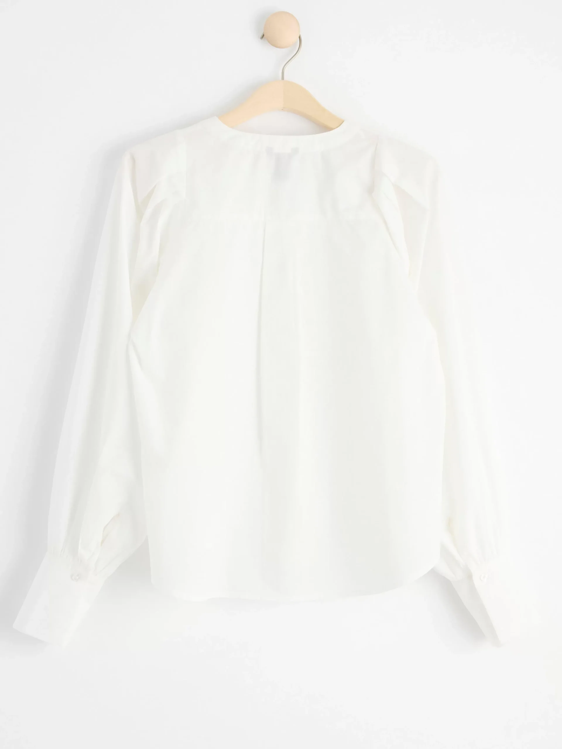 Blusar & Skjortor>Lindex Blus Med Puffarm White