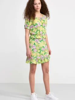 Toppar & T-Shirts>Lindex Blus Med Puffarm Light Lime