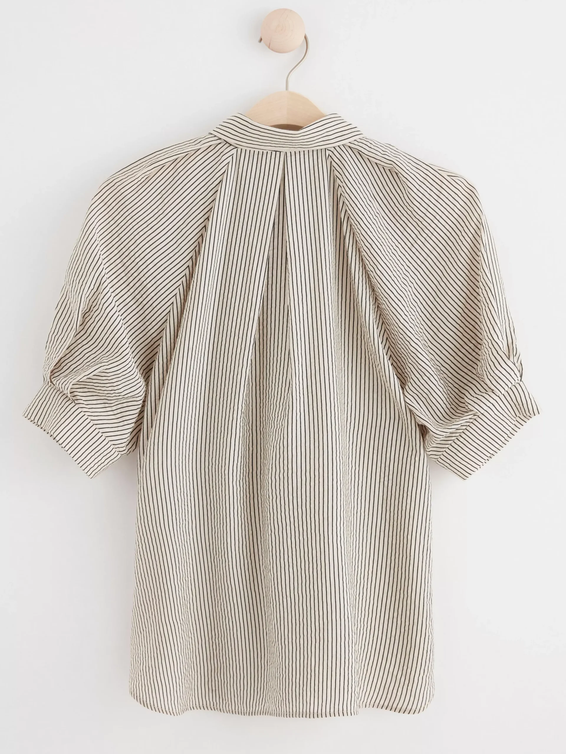 Blusar & Skjortor>Lindex Blus Med Puffarm Light Beige