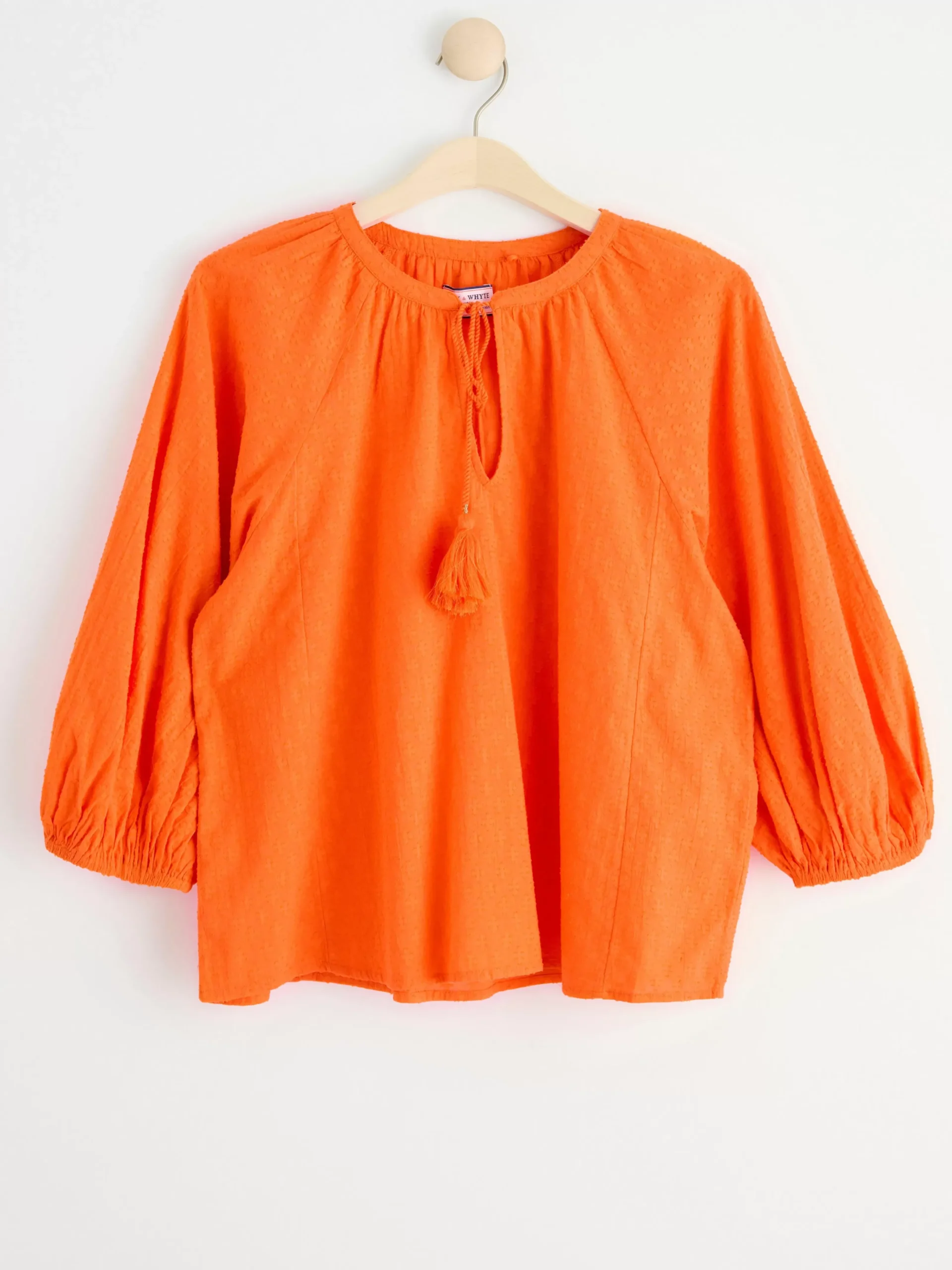 Blusar & Skjortor>Lindex Blus Med Tofsar Orange