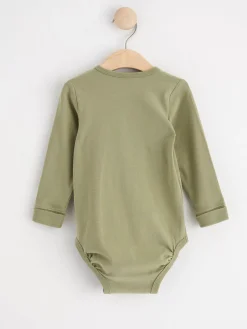 Bodies>Lindex Body Med Langa Armar Light Dusty Green