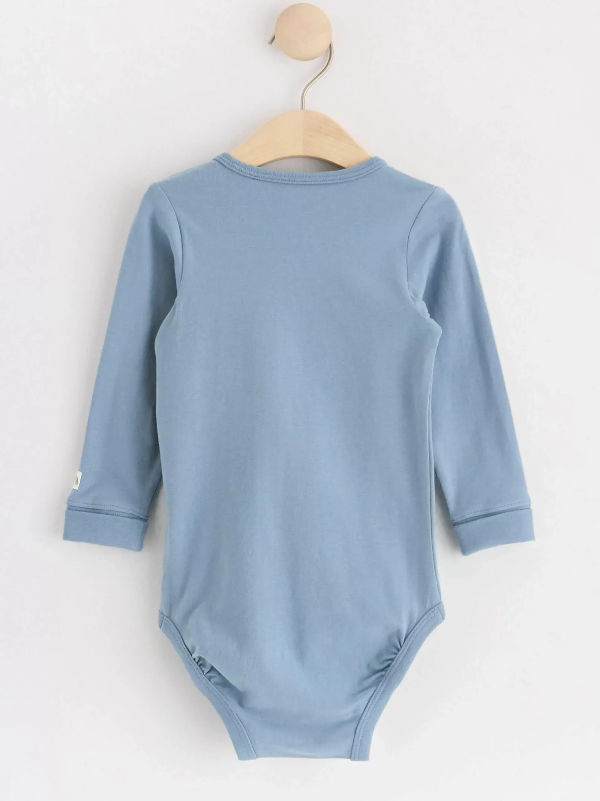 Bodies>Lindex Body Med Langa Armar Dusty Blue