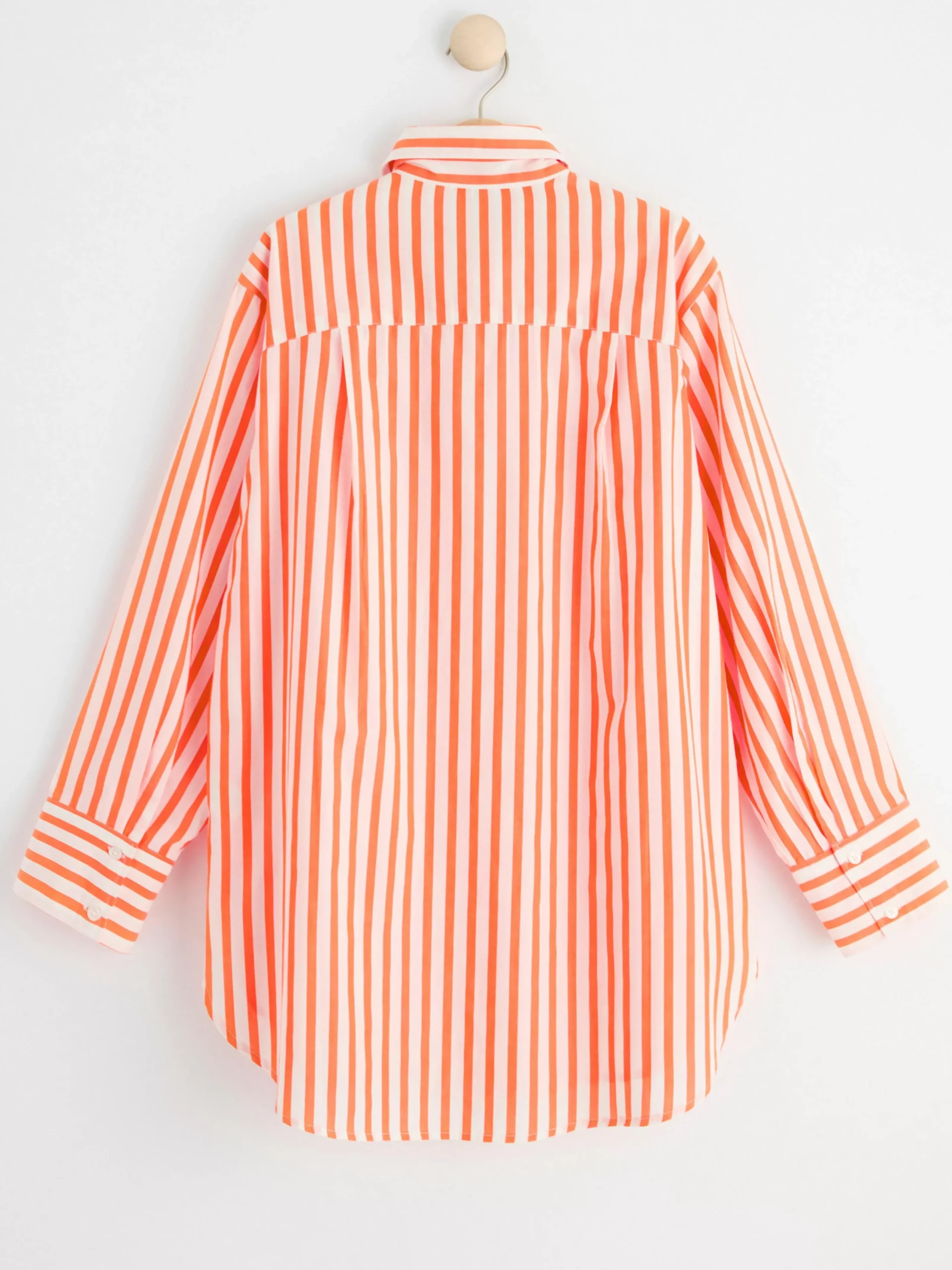 Blusar & Skjortor>Lindex Bomullsskjorta I Oversize-Modell Orange