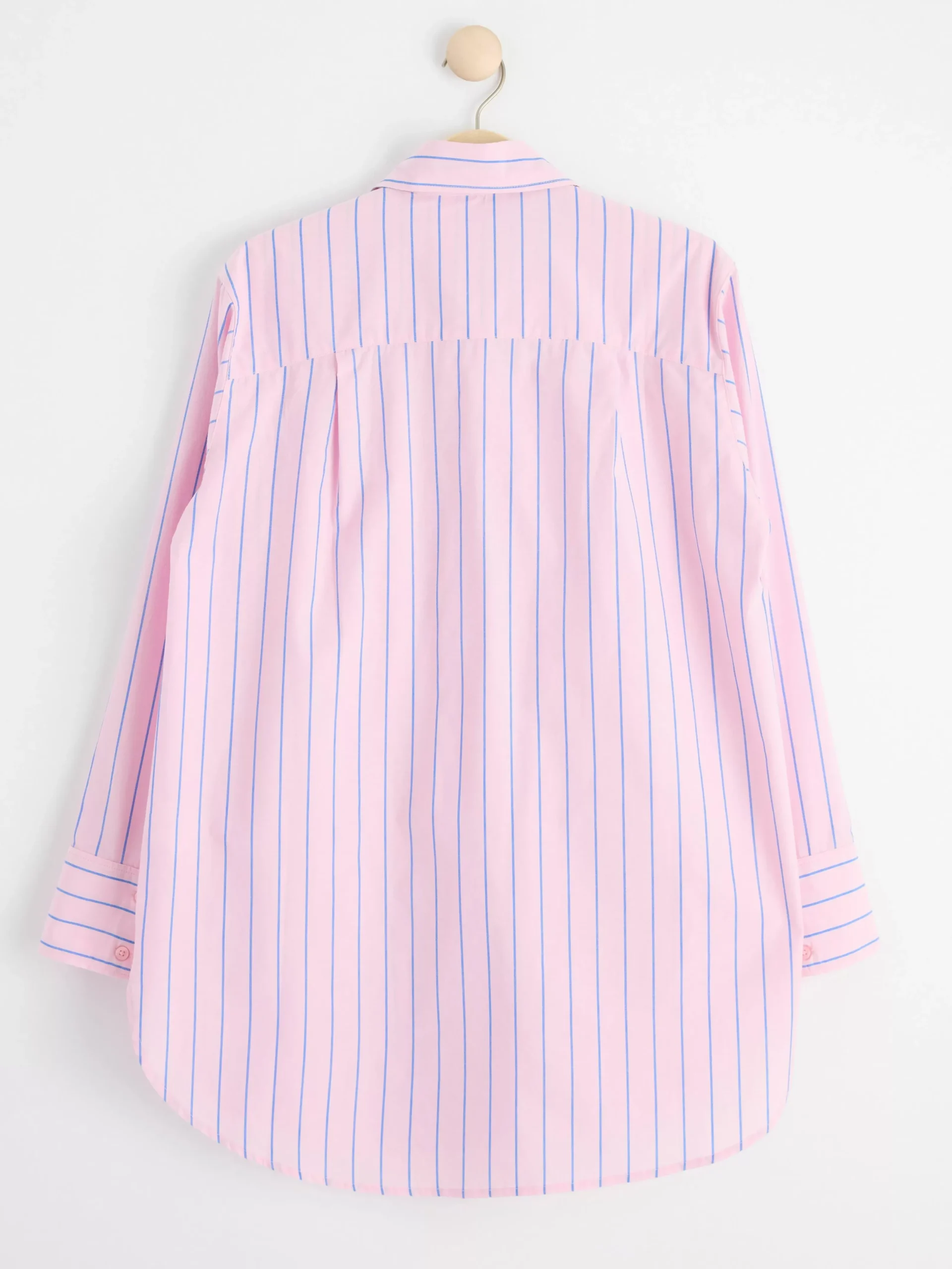 Blusar & Skjortor>Lindex Bomullsskjorta I Oversize-Modell Pink
