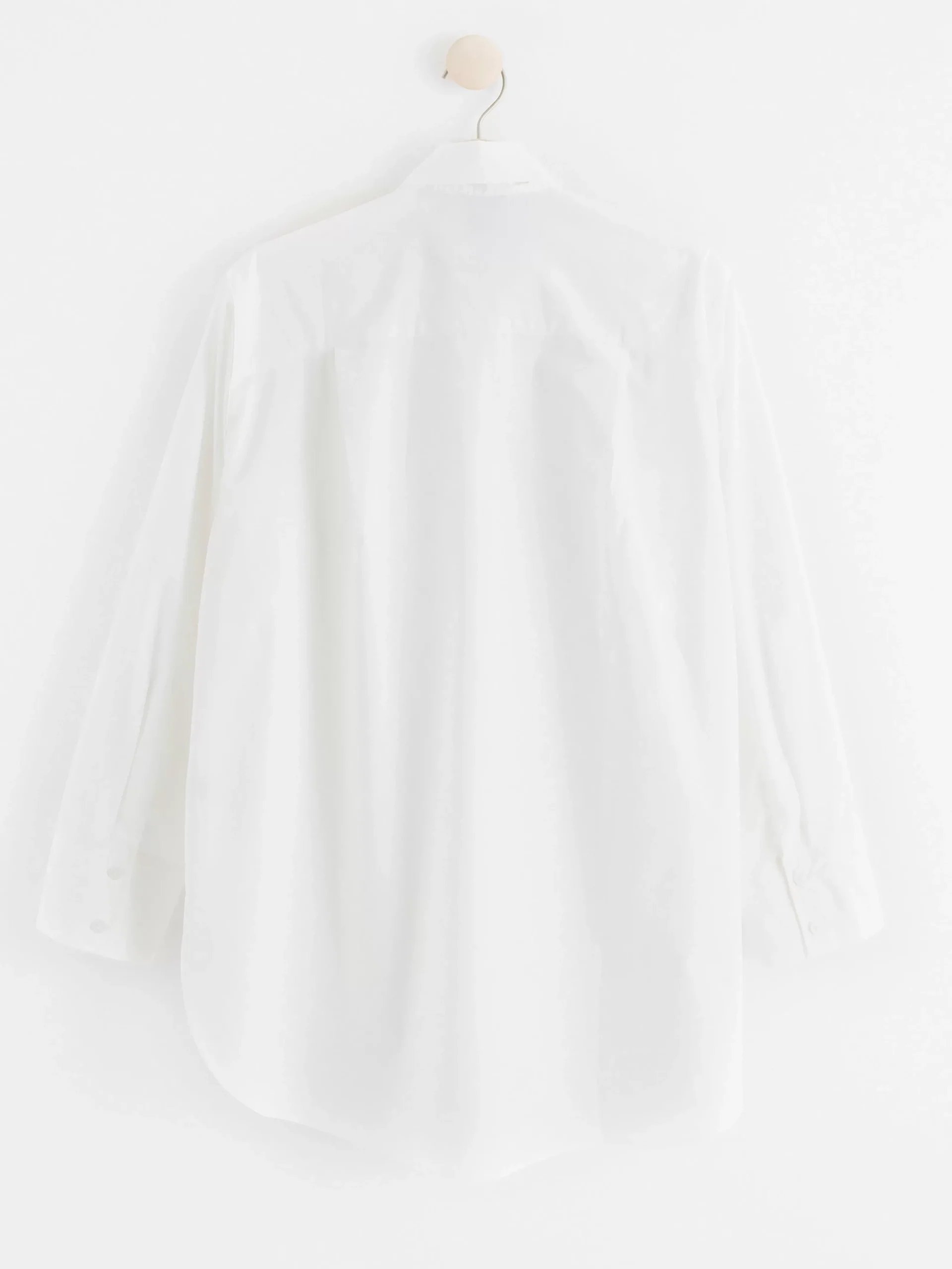 Blusar & Skjortor>Lindex Bomullsskjorta I Oversize-Modell White