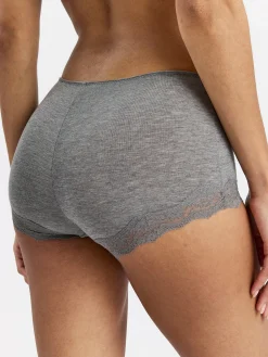 Trosor>Lindex Boxer Regular Trosa Grey Melange