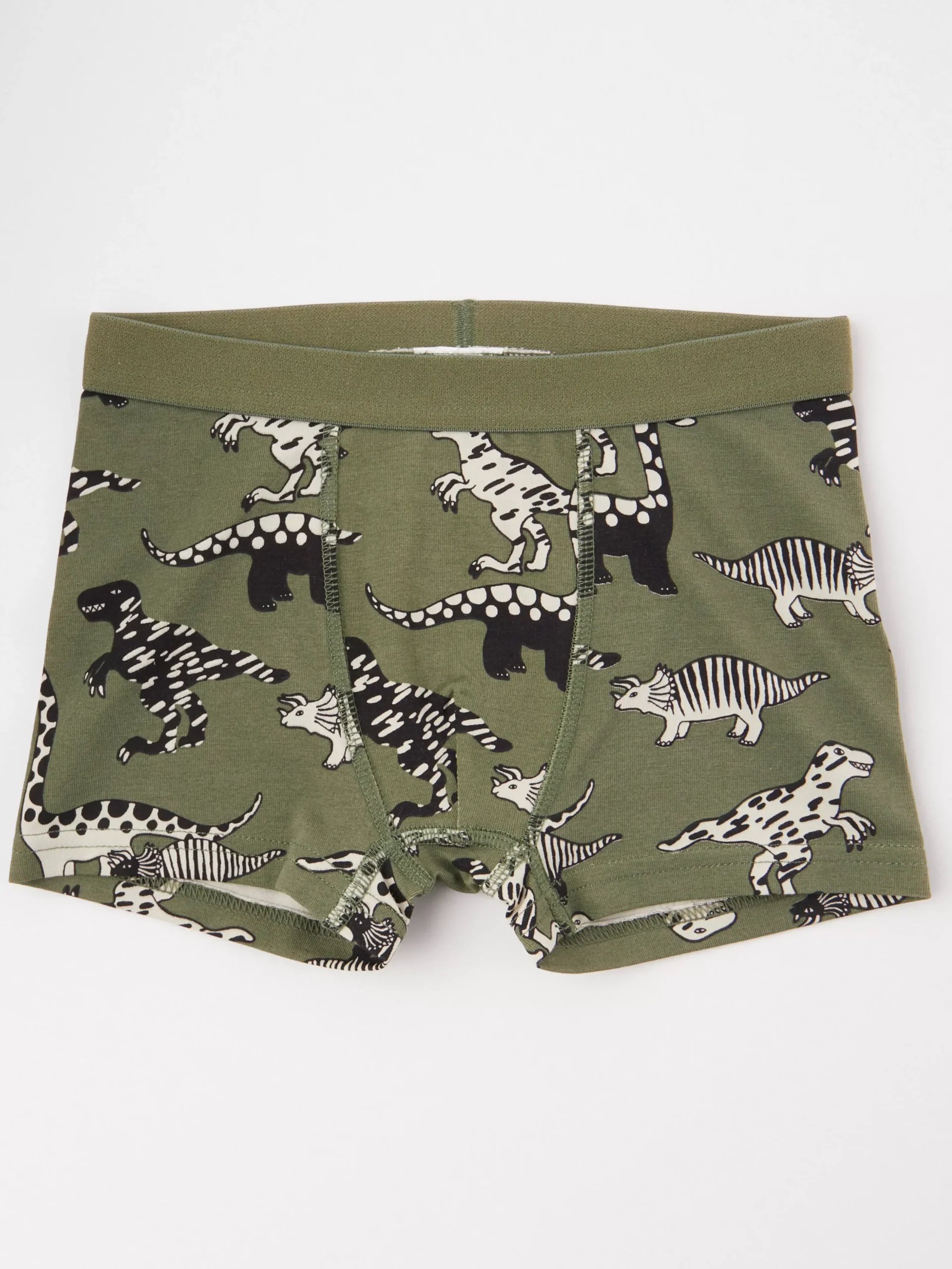 Underkläder>Lindex Boxershorts Med Dinosaurier Khaki