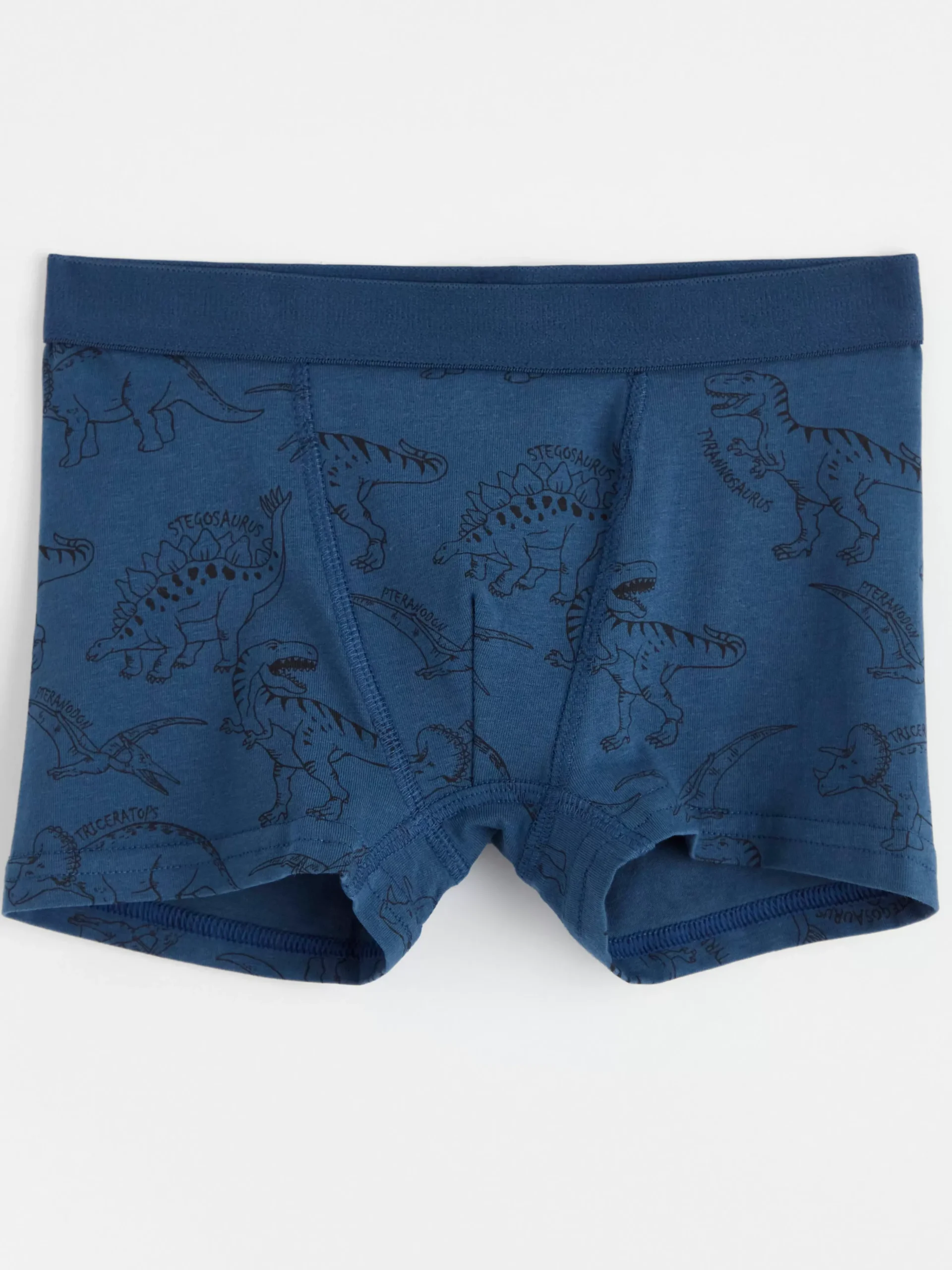 Underkläder>Lindex Boxershorts Med Dinosaurier Dk Dusty Blue