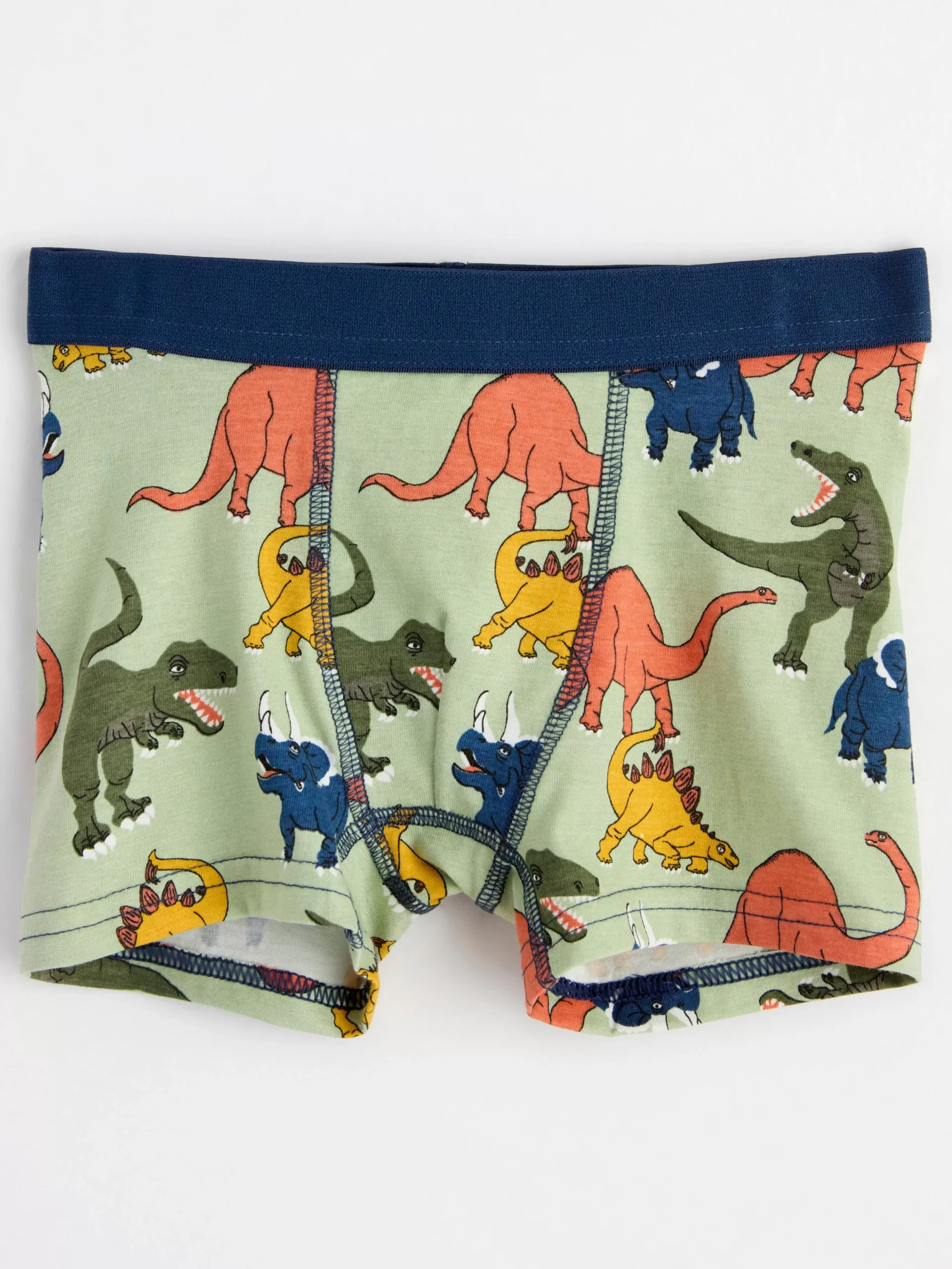 Underkläder>Lindex Boxershorts Med Dinosaurier Light Dusty Green
