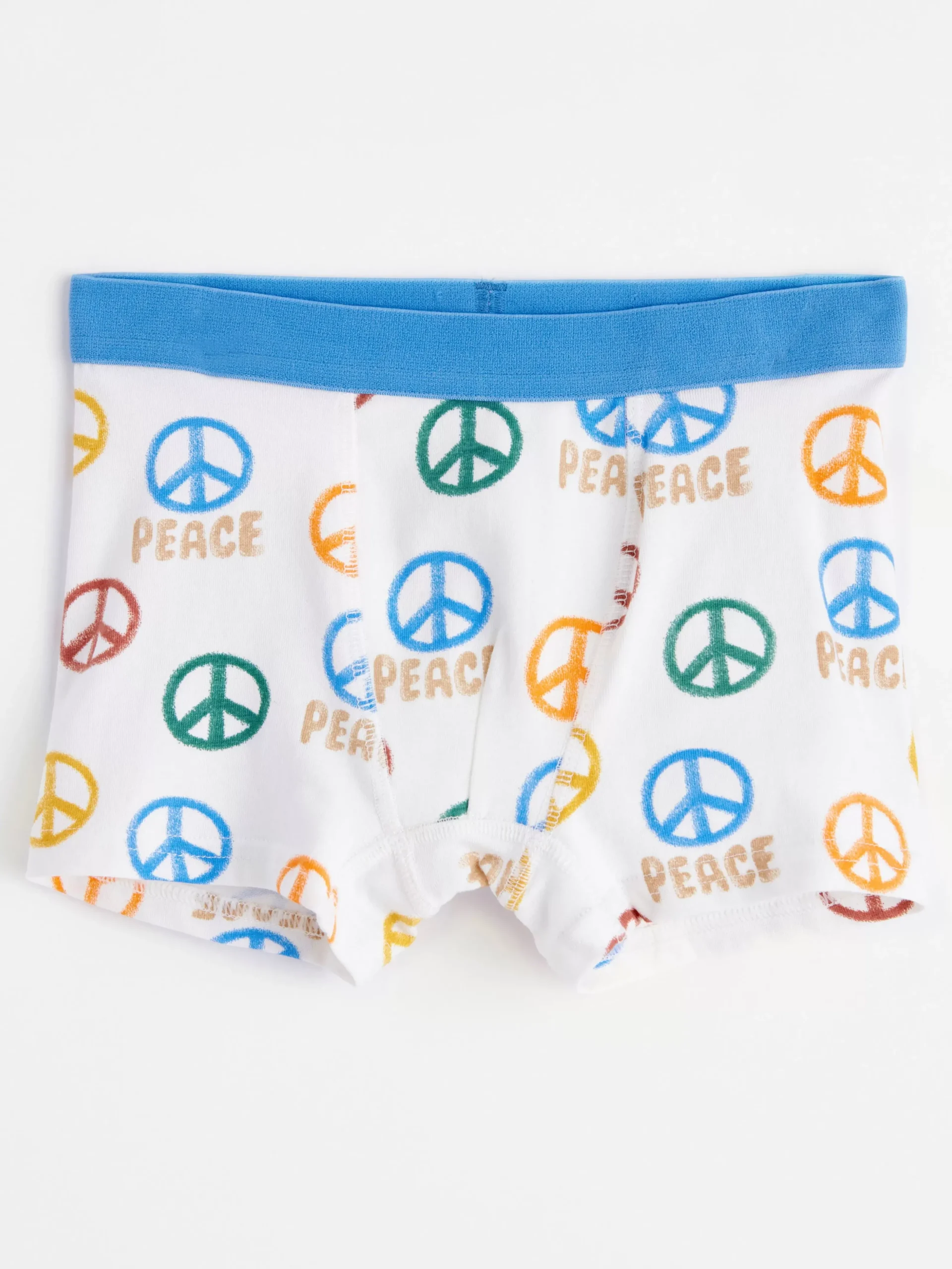 Underkläder>Lindex Boxershorts Med Fredssymboler Light Beige