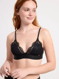 Bh>Lindex Bralette Black