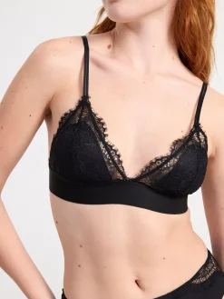Bh>Lindex Bralette Black