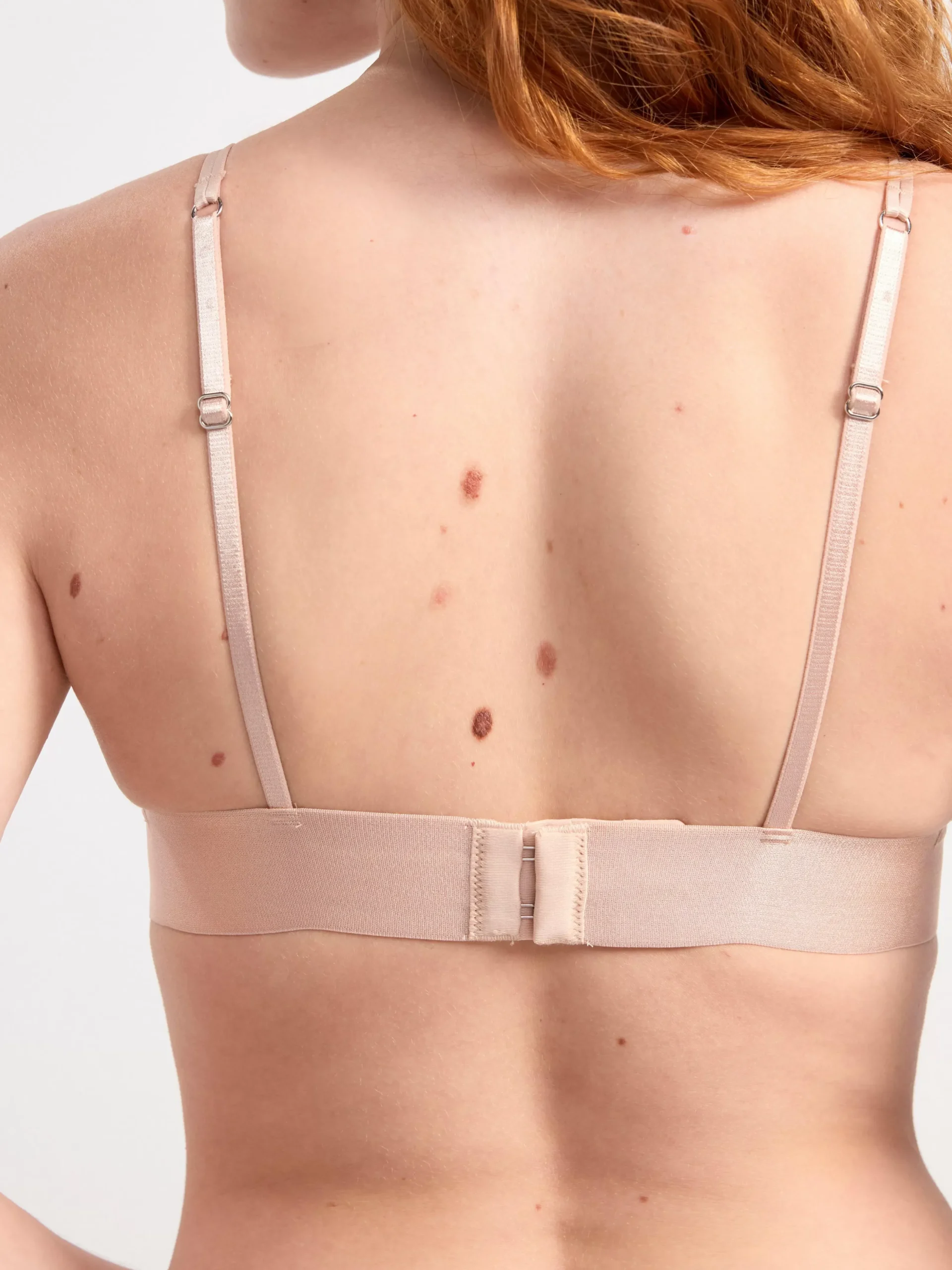 Bh>Lindex Bralette Med Spets Beige