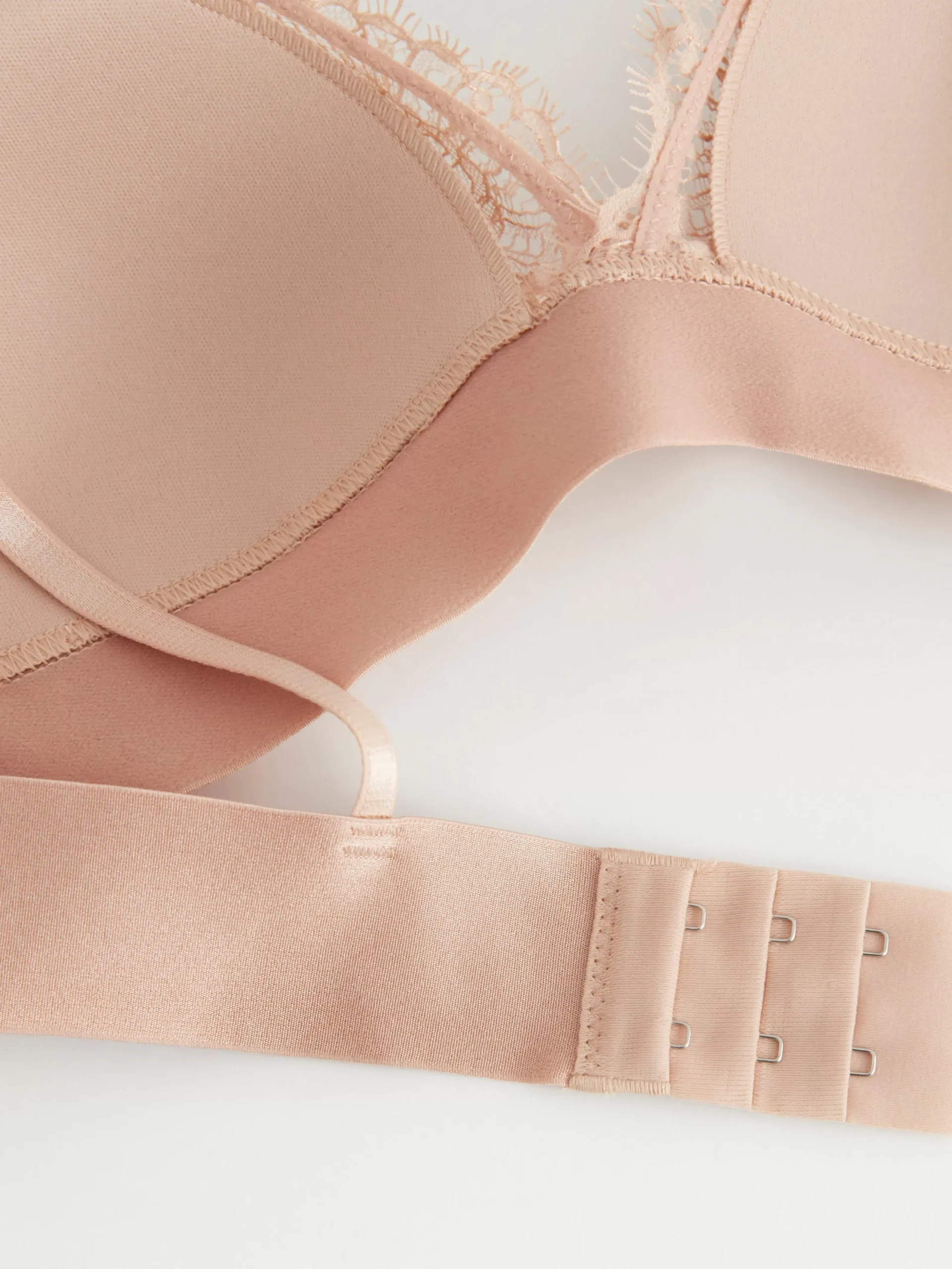Bh>Lindex Bralette Med Spets Beige