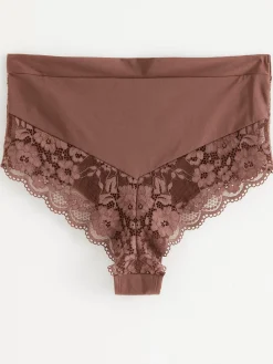 Trosor>Lindex Brazilian High Trosa Dusty Brown