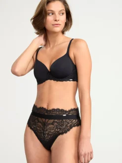 Trosor>Lindex Brazilian High Waist Trosa Black