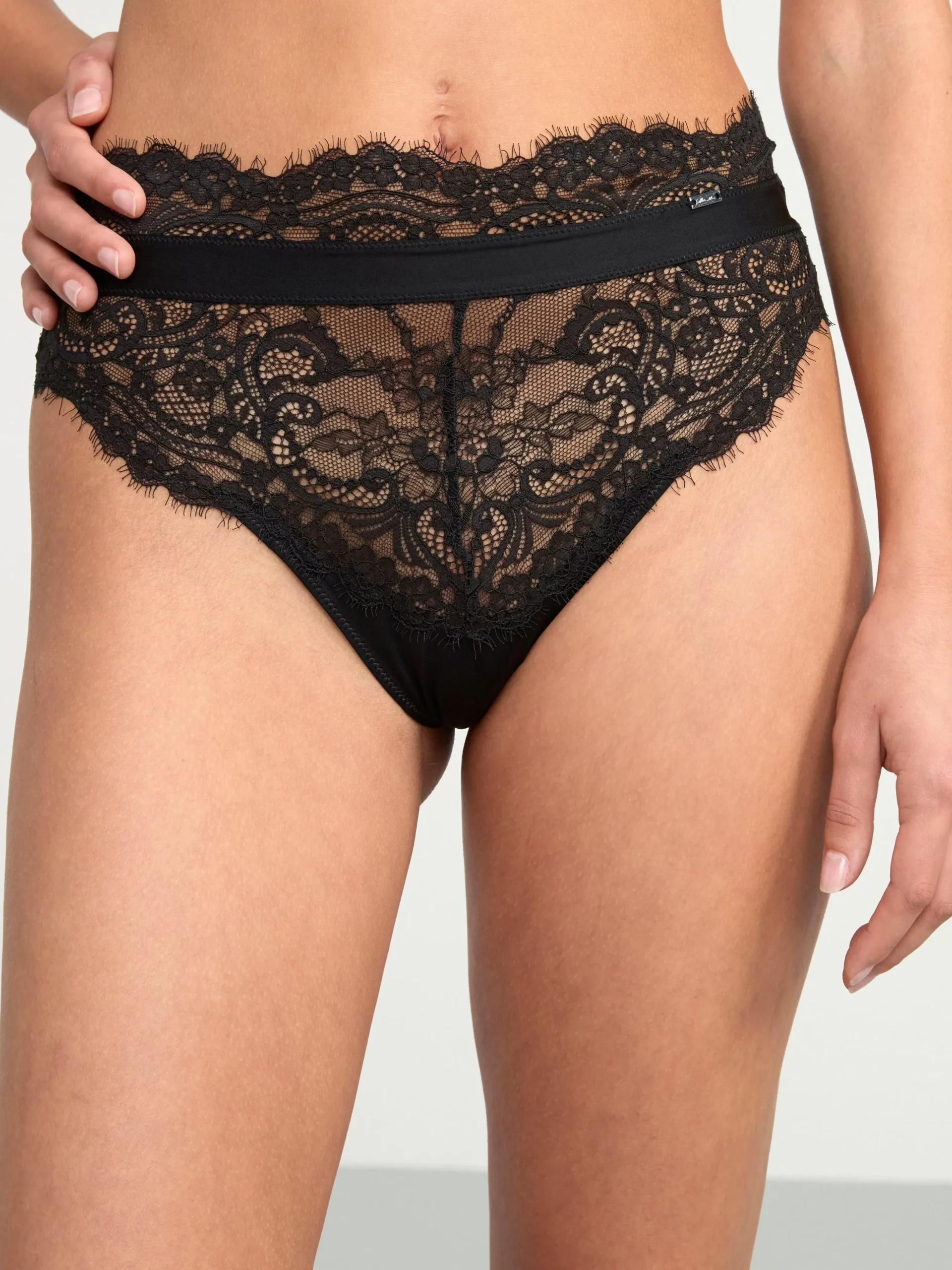 Trosor>Lindex Brazilian High Waist Trosa Black
