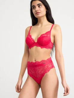 Trosor>Lindex Brazilian High Waist Trosa Red