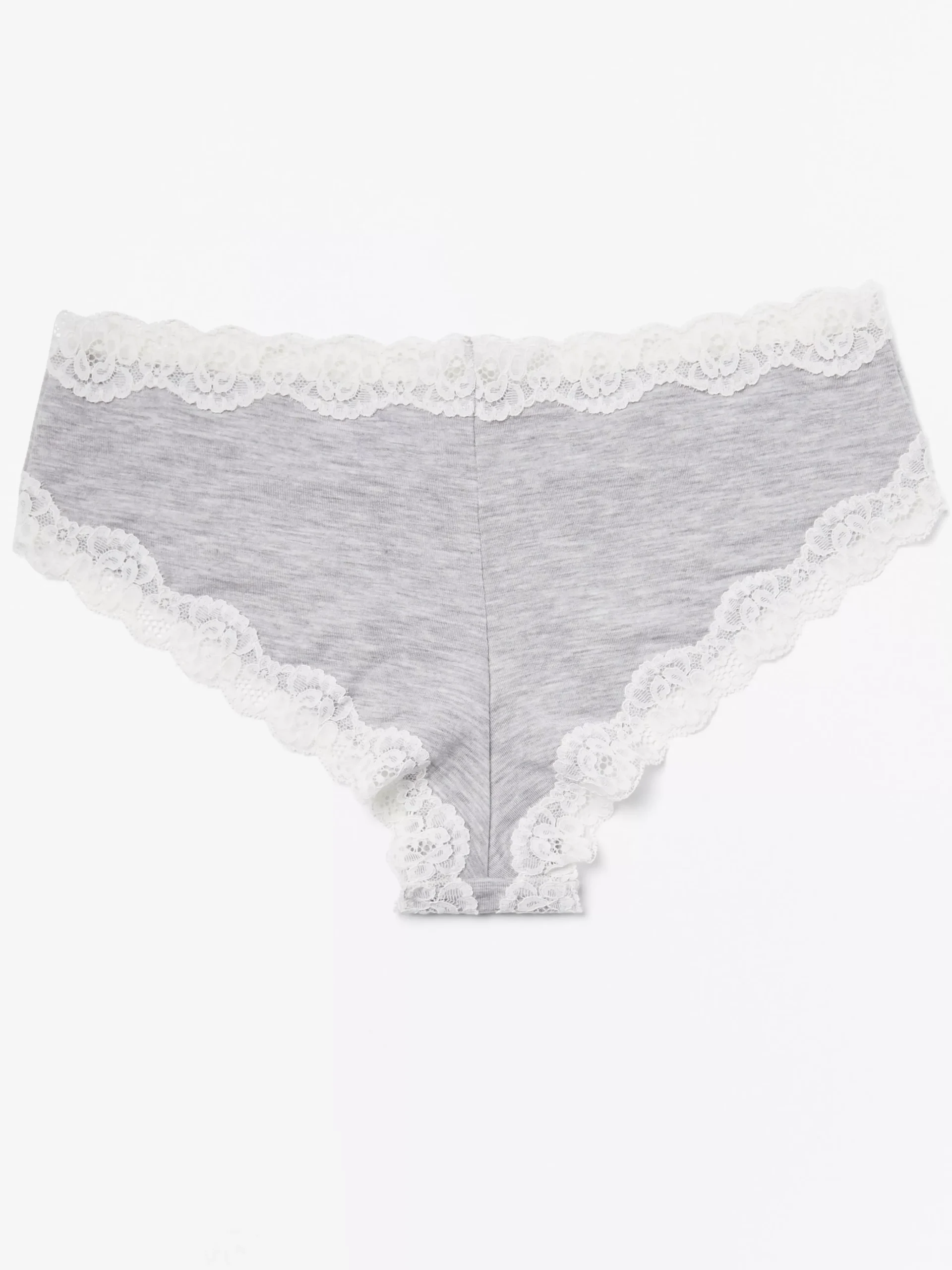 Trosor>Lindex Brazilian Low Trosa I Lyocellblandning Light Grey Melange