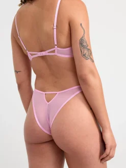 Trosor>Lindex Brazilian Regular-Trosa I Mesh Light Pink