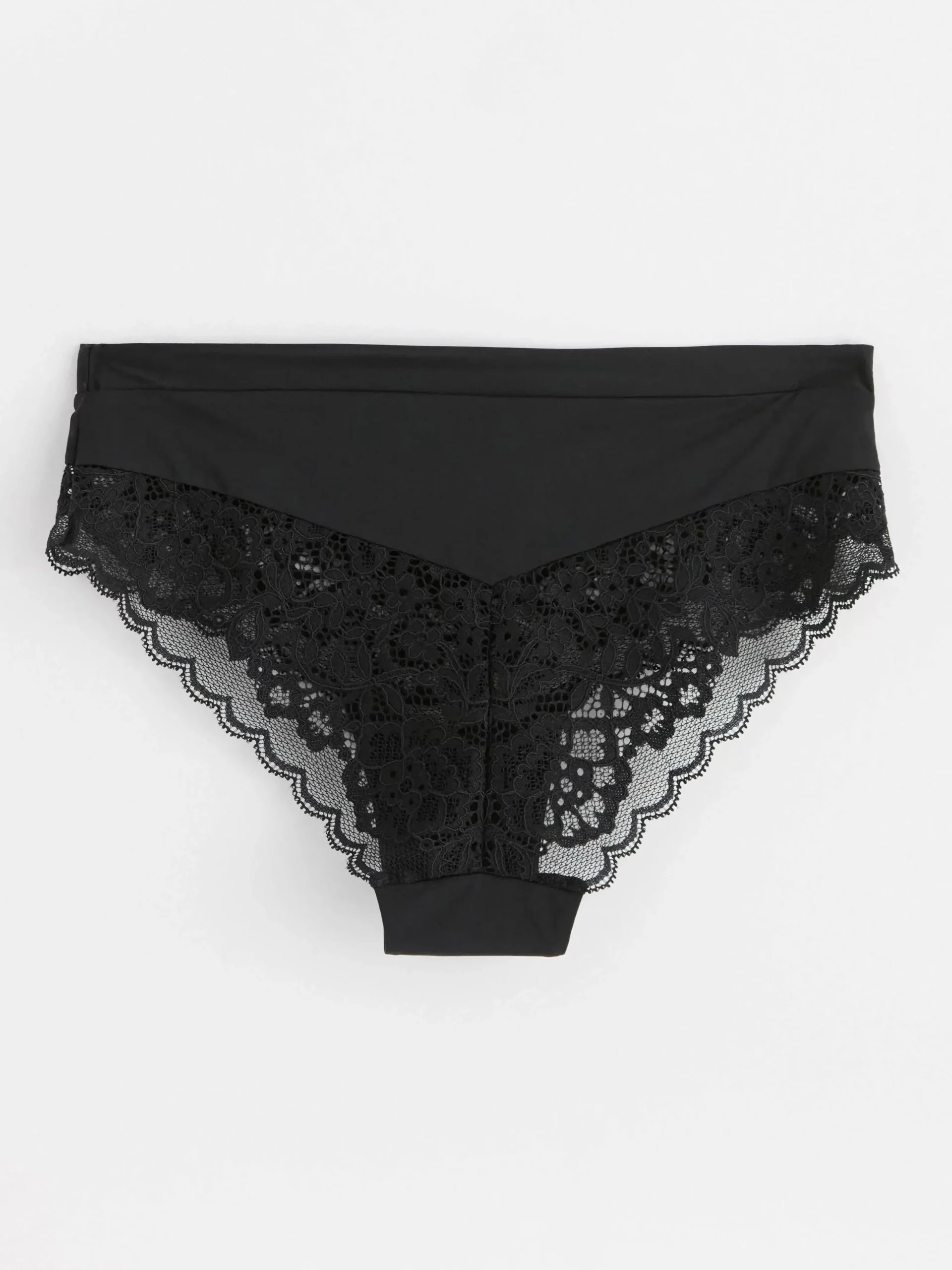 Trosor>Lindex Brazilian Trosa Low Waist Med Spets Black