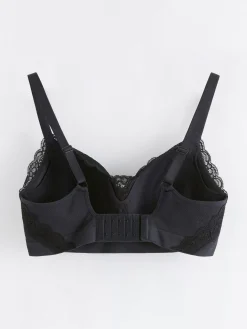 Bh>Lindex Bygellos Protes Bh Med Spets Black